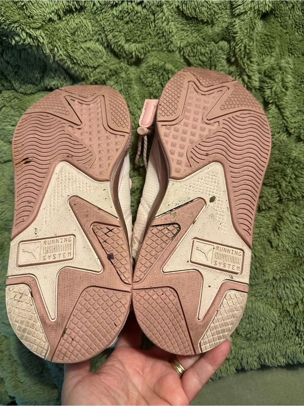 Women's Light Pink Athletic Sneakers - Cushioned Support